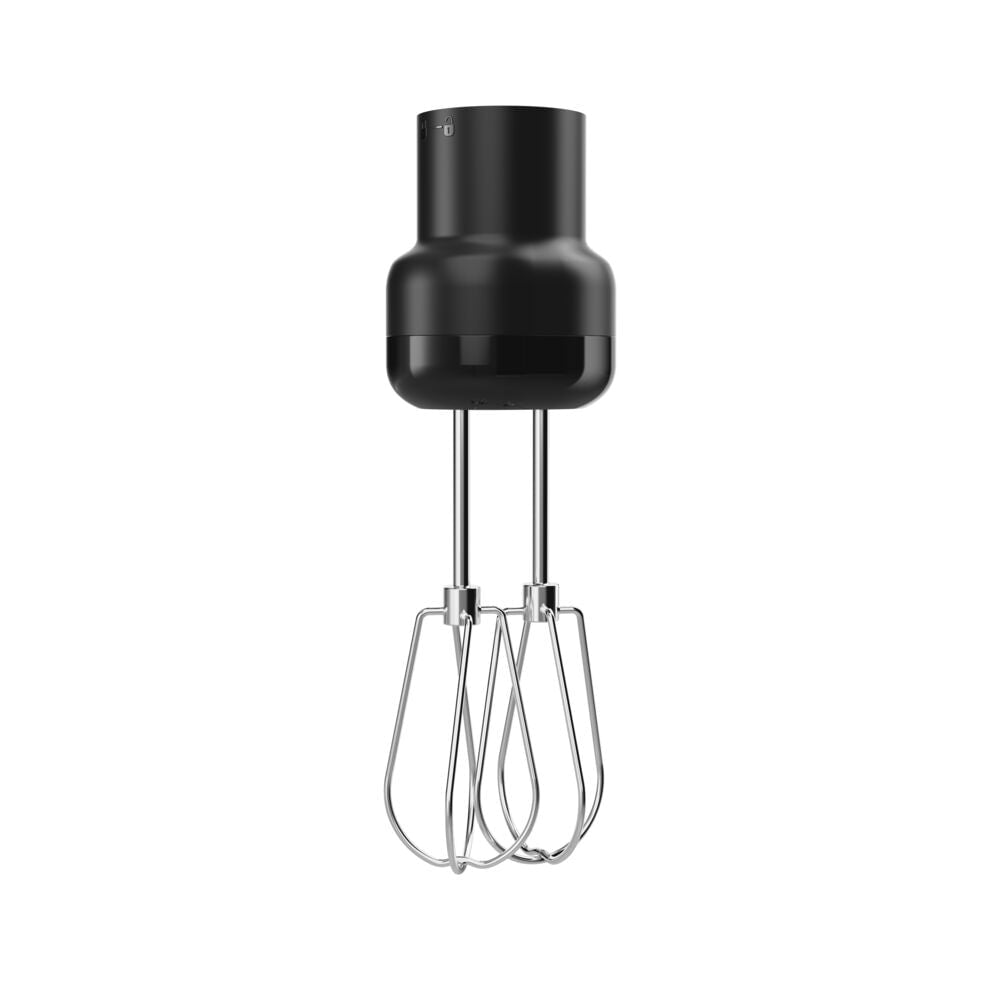 Black Stainless Steel Hand Mixer Attachment with Push Button Controls