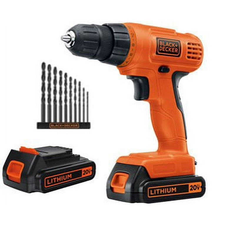 BLACK+DECKER LD120 20V Lithium-ion Drill/driver for sale online