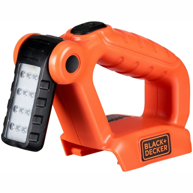 Black+Decker BDCF20 Flashlight, 20 V Battery, Lithium-Ion