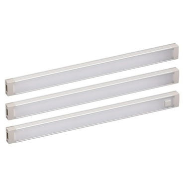 BLACK+DECKER LED 9-inch Under-Cabinet Lights Kit, 3-Bars, Cool White