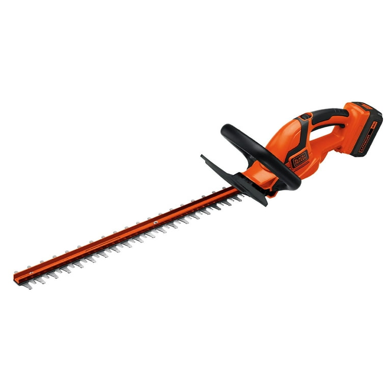 Black+Decker 40V Max Lithium Cordless Hedge Trimmer - Battery and Charge  Not Included, 24 #LHT2436B (1/Pkg.)