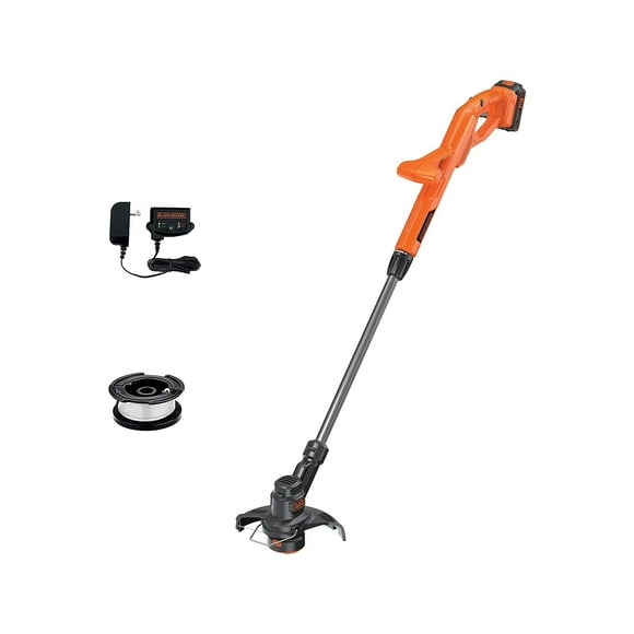 BLACK+DECKER 20V MAX* Lithium 10 in. String Trimmer / Edger, LST201