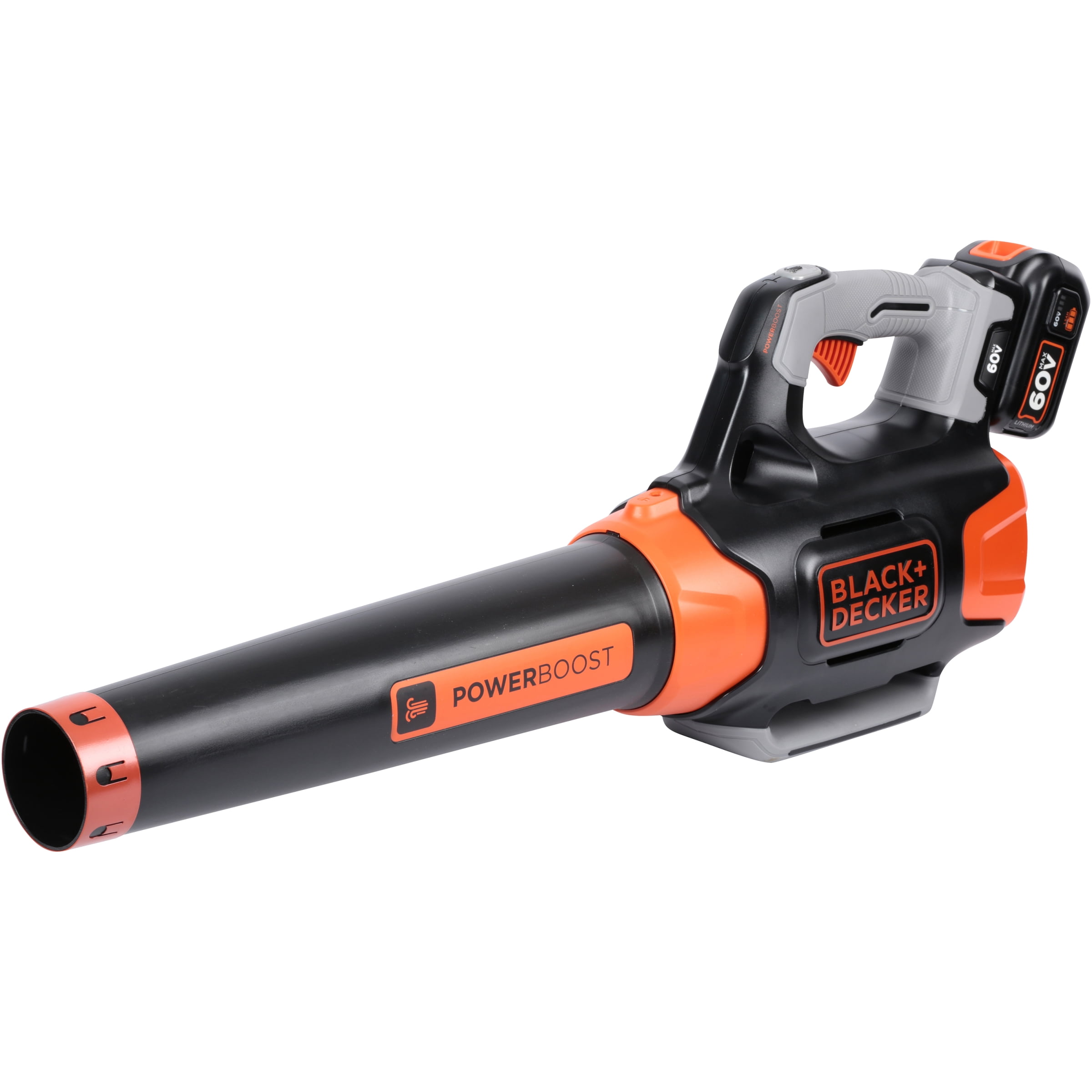 BLACK+DECKER POWERBOOST 20-volt Max 100-CFM 130-MPH Battery Handheld Leaf  Blower 2 Ah (Battery and Charger Included) in the Leaf Blowers department  at