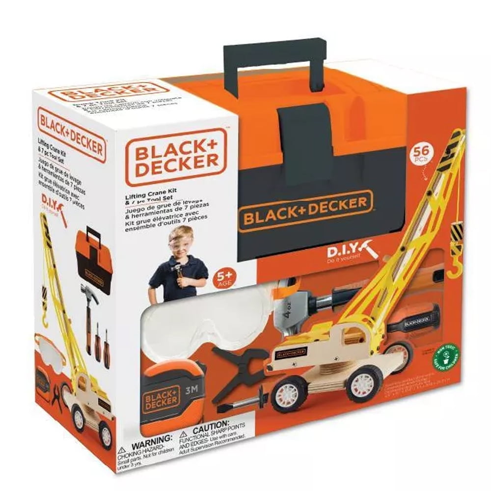 BLACK+DECKER Lifting Crane Kit & 7pc Toolset