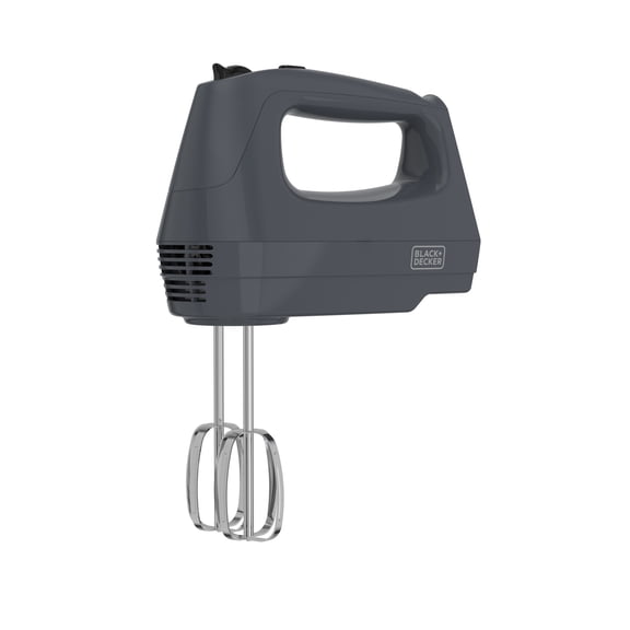 BLACK+DECKER Lightweight Hand Mixer, Slate Grey