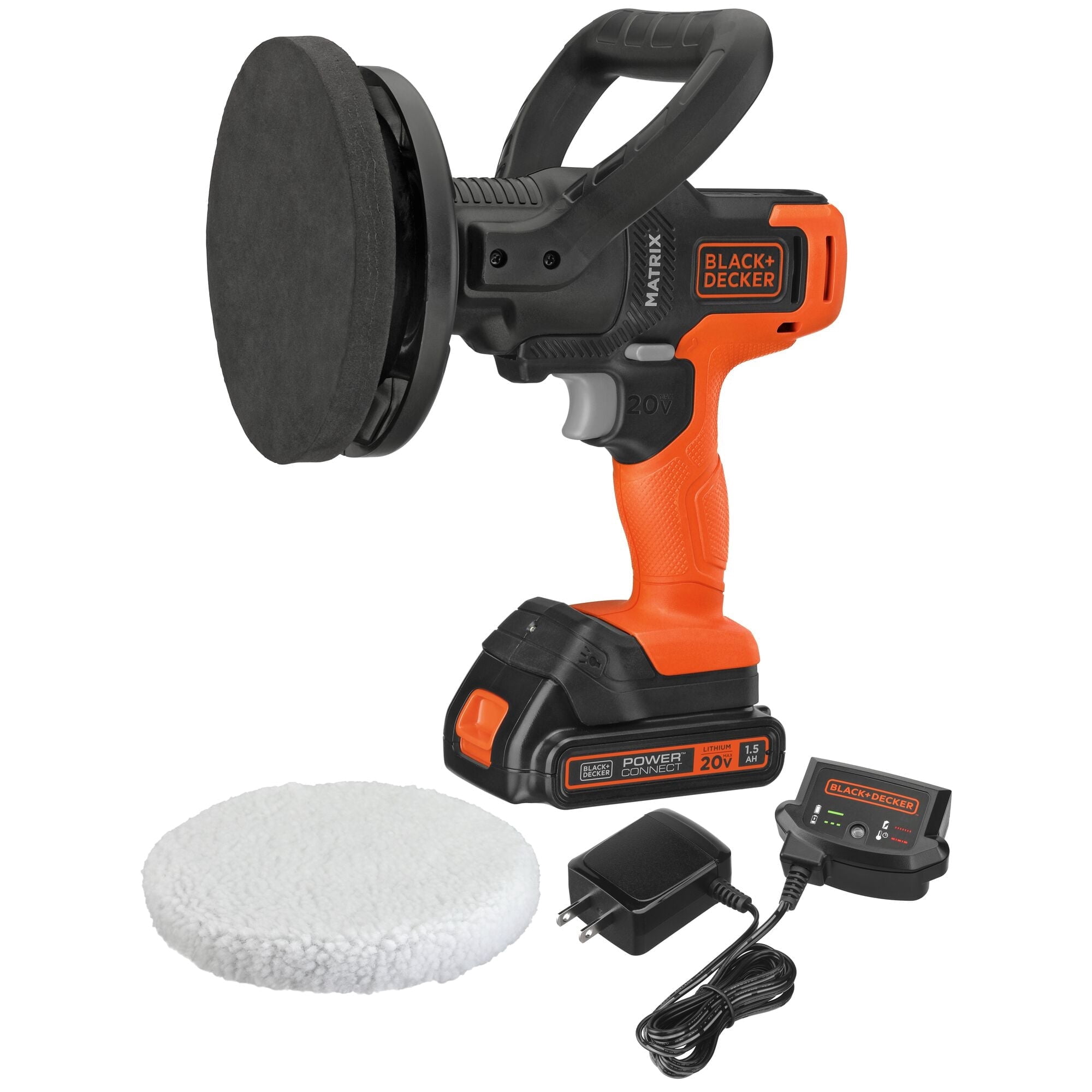 BLACK+DECKER MATRIX 20V MAX* Buffer Kit with Battery and Charger Included (BCBMT120C1FF)