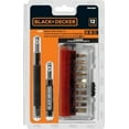 BLACK+DECKER Drive Guide & 12Piece Screwdriving Set, B4120M