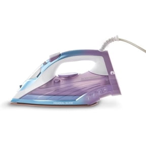 BLACK+DECKER Moonstone Iron, Ceramic Infused Soleplate & Anti-Drip Function with Auto Clean and Auto Shut-off, 50% Smoother Glide for Fabric Wrinkles
