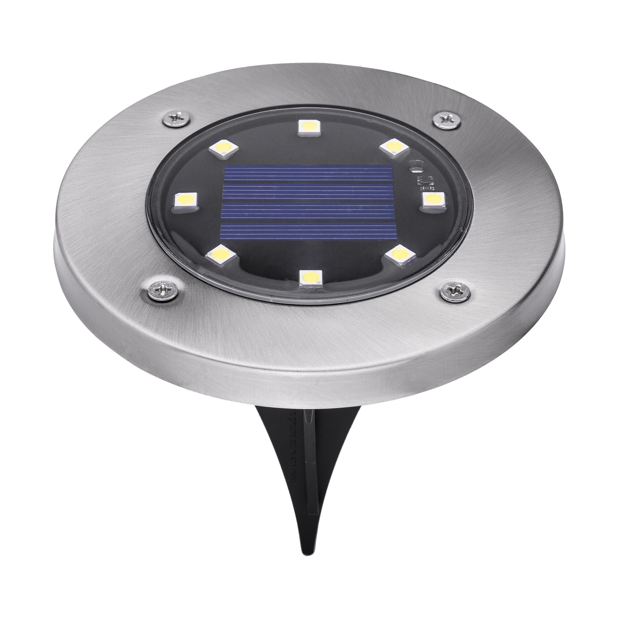 Black & Decker Outdoor Solar-Powered Disk Light (8/Pack)