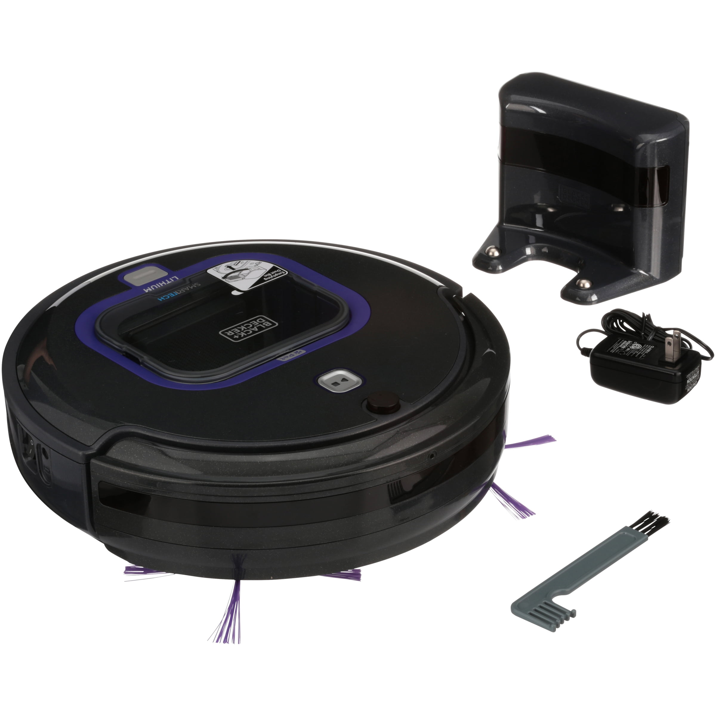 Black+decker Brva425b00 Alexa & Google Enabled Multi-utility Robotic Vacuum  Cleaner