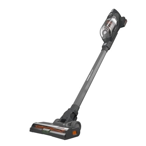 BLACK+DECKER POWERSERIES+ 20V MAX Cordless Stick Vacuum with LED Floor Lights, Lightweight, Removable Battery BHFEA18D1