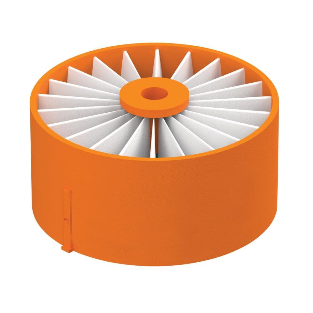 Orange Replacement Filter for Cordless Stick Vacuum