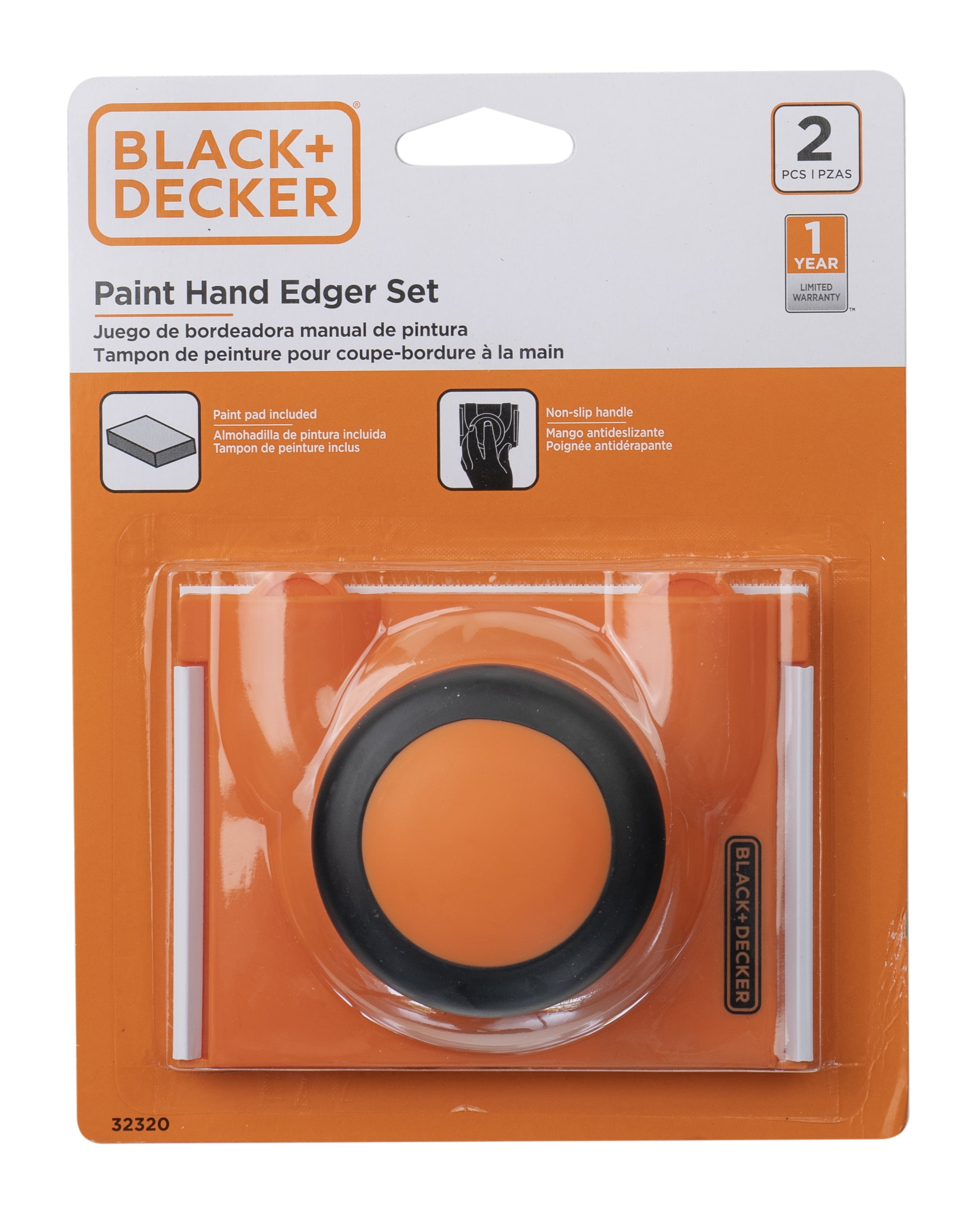 Paint Edger, 3-1/2 in. x 5 in., Red/Black