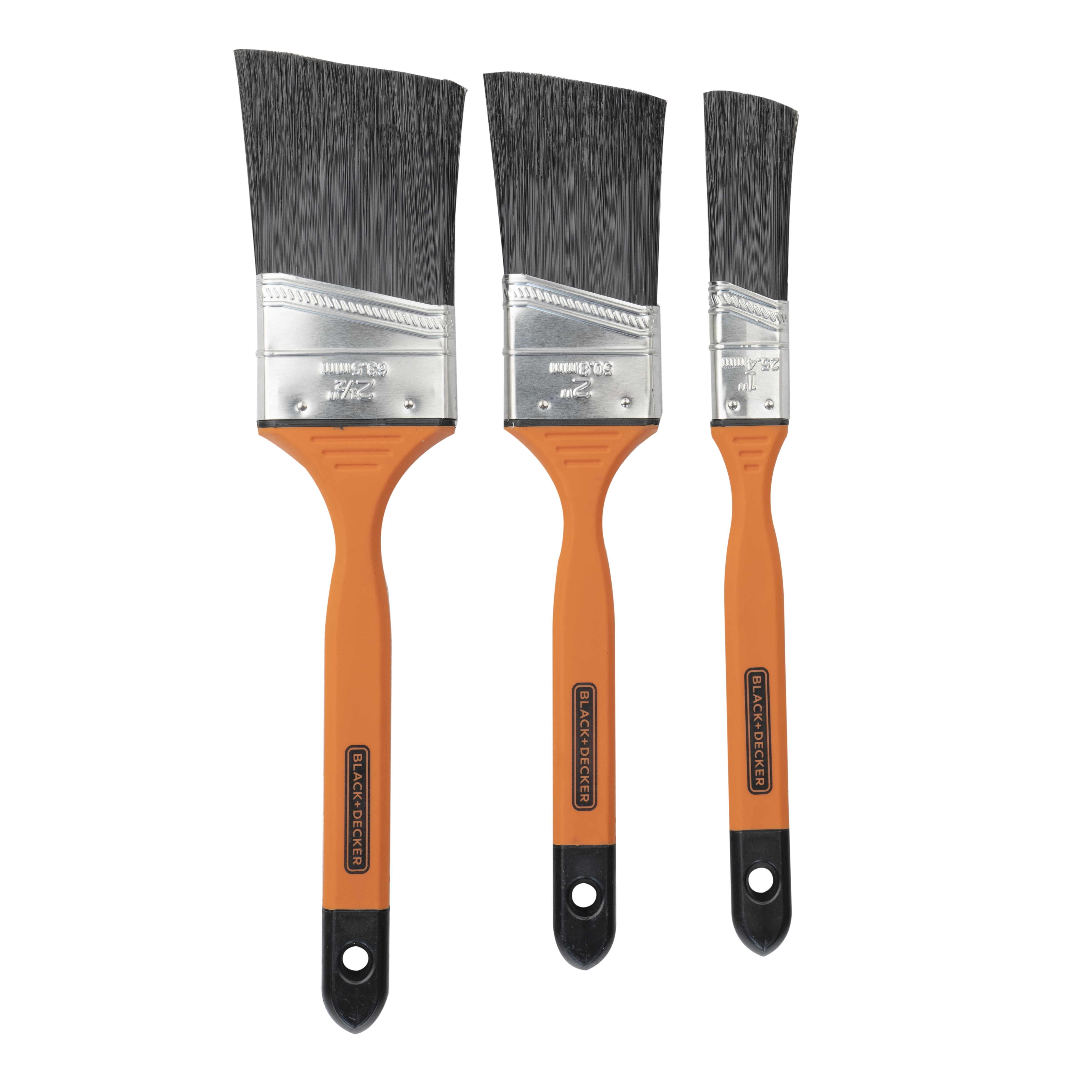 BLACK+DECKER 3-Pack Fine Tool Performance Angle Brush Set - 1