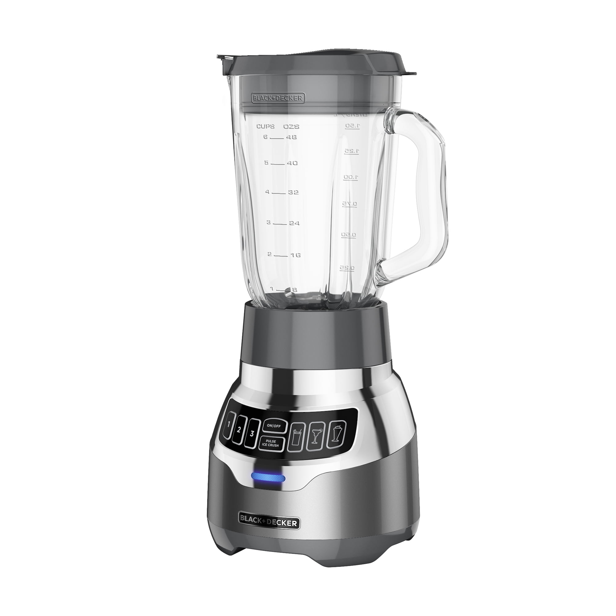 BLACK+DECKER Personal Size Kitchen PowerCrush Digital Blender with