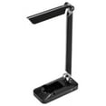thumbnail image 1 of BLACK+DECKER PureOptics Natural Daylight LED Desk Lamp with USB Charging Port, 2 Dimming Levels, Black (LED3FOLD-BLK), 1 of 6