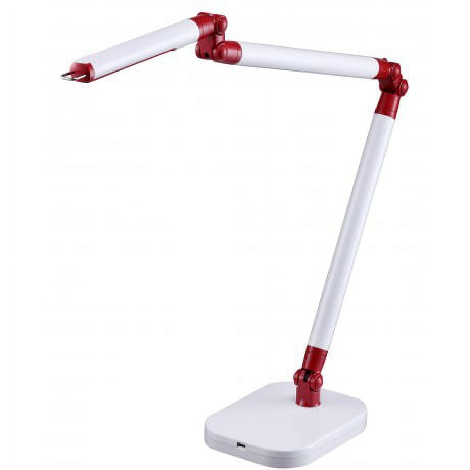 BLACK+DECKER PureOpticsUltra Reach Natural Daylight LED Desk Lamp with