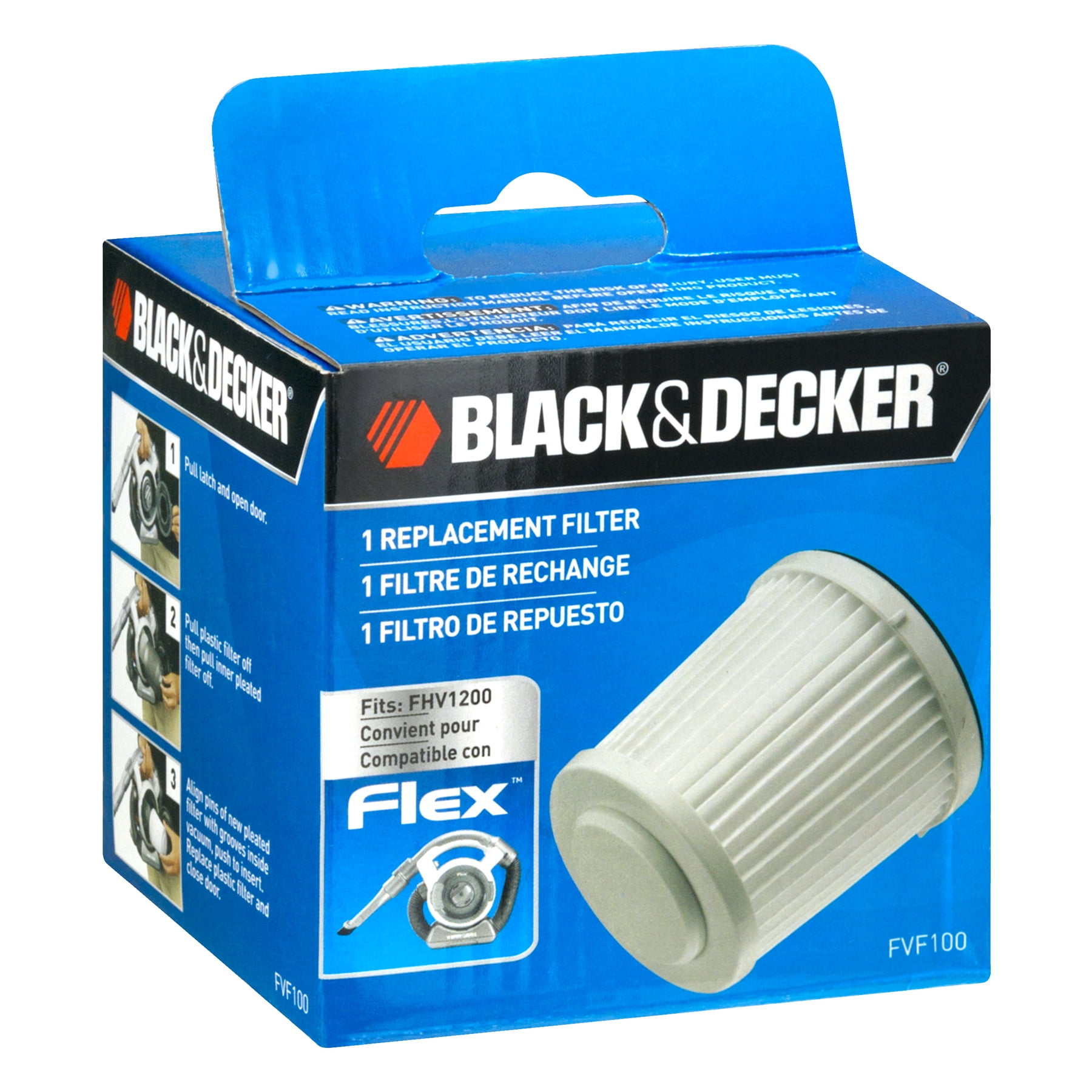 Black & Decker Fvf100 Flex Vacuum Filter