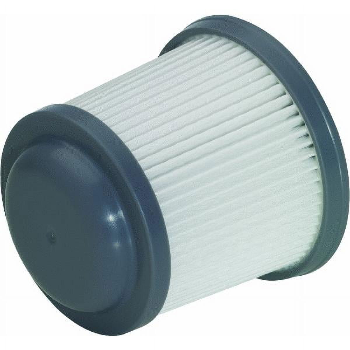 Black and Gray Washable Vacuum Filter for Pivot Vacuums