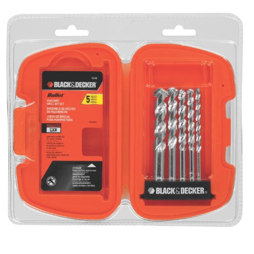 BLACK+DECKER Rotary Masonry Set, 5pc