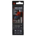 thumbnail image 1 of BLACK+DECKER Screw Extractor Set, 5pc, 1 of 2
