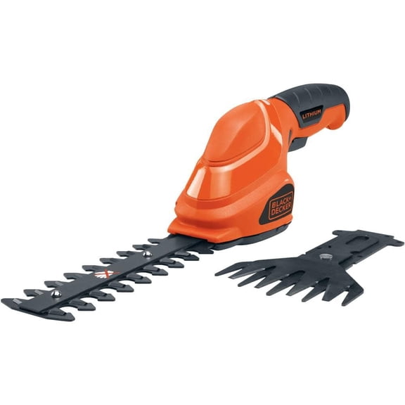 BLACK+DECKER Shrub Trimmer/Grass Shear Combo GSL35 Cordless - 3.6V Battery - 2 Piece