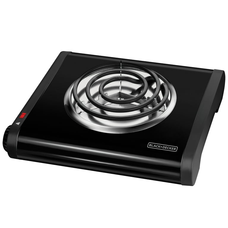 Farberware Royalty 1800 W Double Burner Black Electric Cooktop, 1 Each,  assembled product 