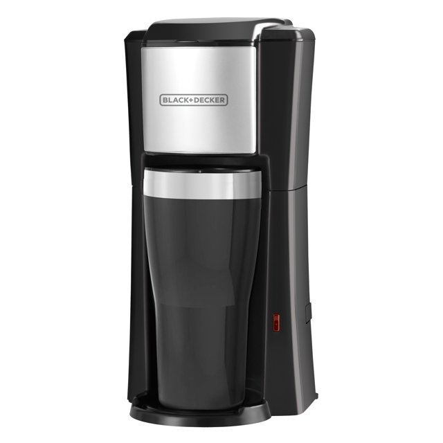 BLACK+DECKER Single Serve Coffee Maker, Black, CM618