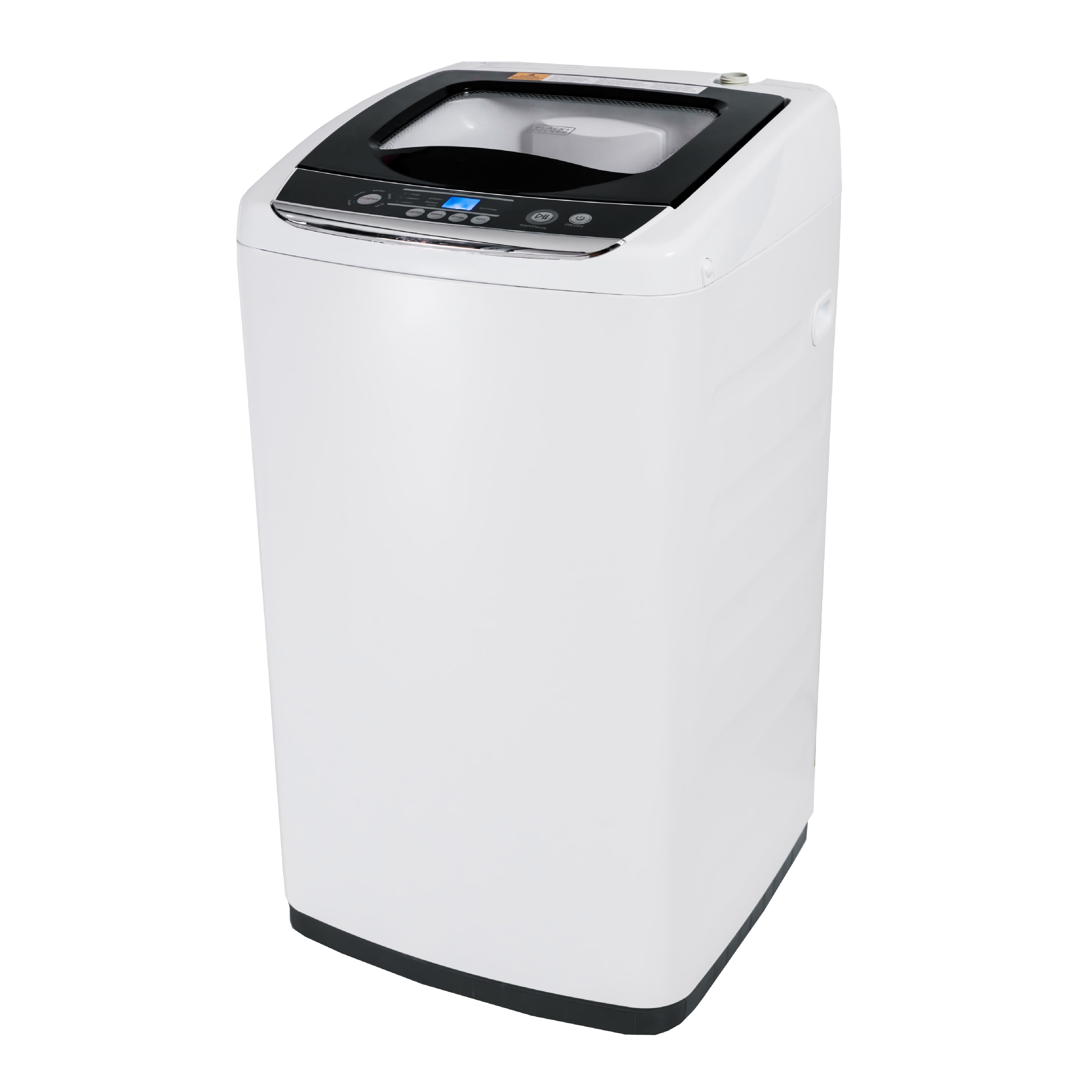 Compact White Stainless Steel Top-Loading Portable Washer