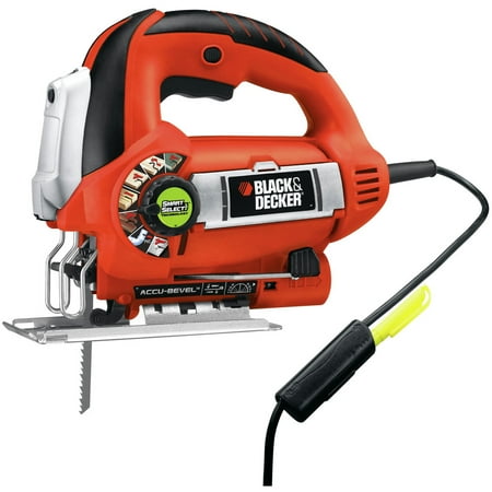 BLACK+DECKER Smart Select Linefinder Orbital Jigsaw, JS670V