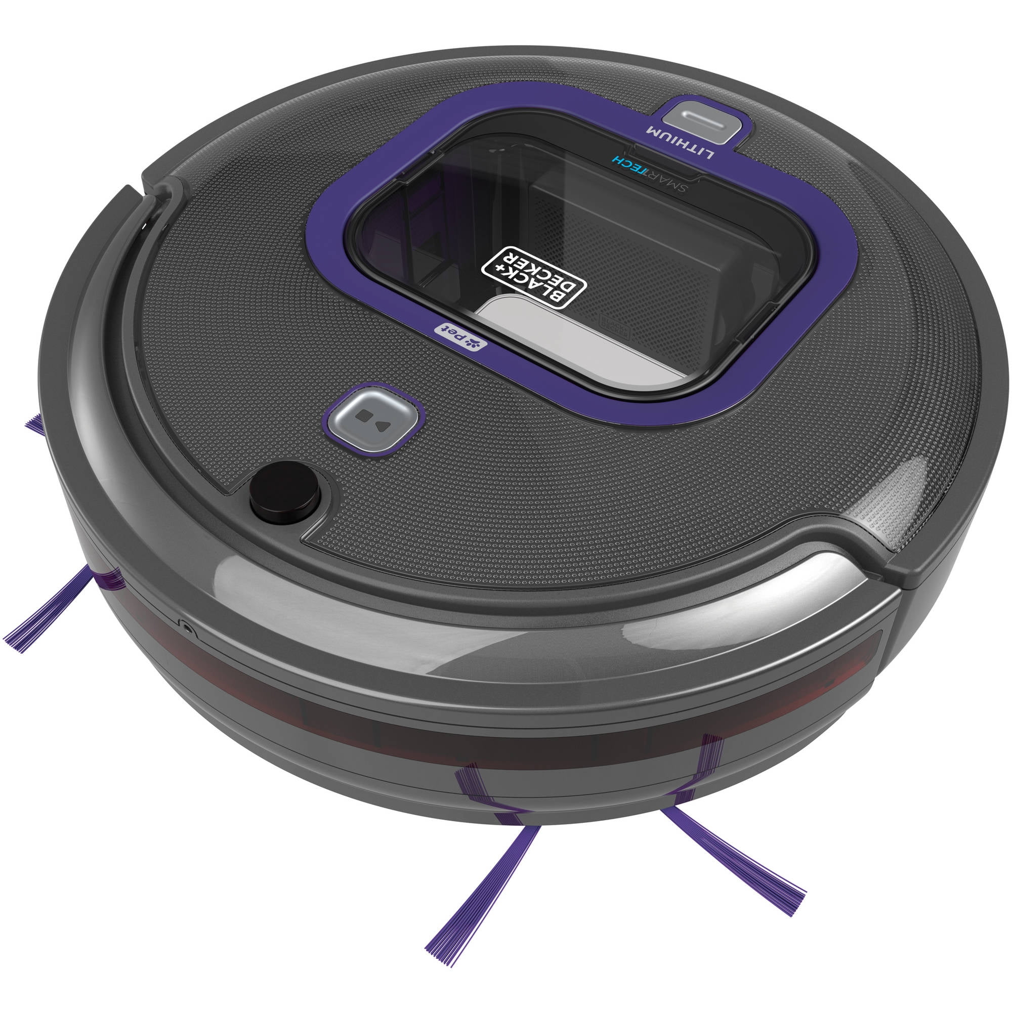 BLACK+DECKER HRV425BLP SMARTECH Lithium Robotic Pet Vacuum : : Home