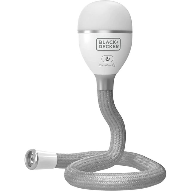 BLACK+DECKER Snake Light, Use for Book Light, Desk Light, and Work