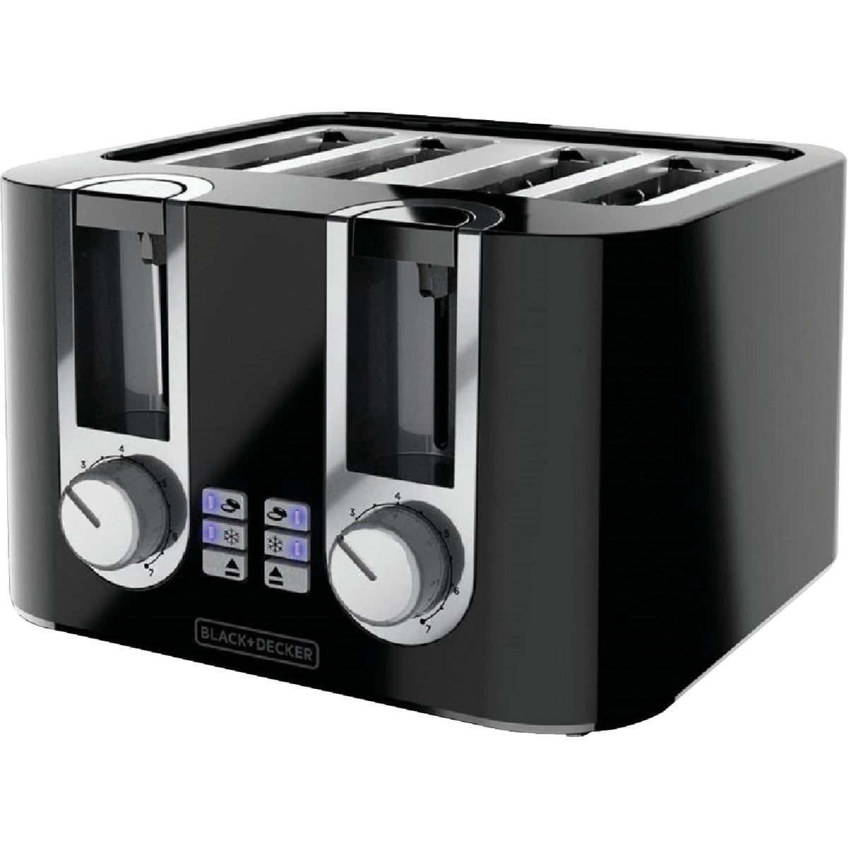 Spectrum Brands Black+Decker 4-Slice Toaster T4569B - Extra-Wide Slots, Cool Touch - Black — Residential Use, Standard Application