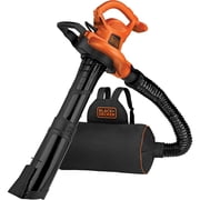 BLACK+DECKER BEBL7000 3-N-1 VACPACK 12 Amp Leaf Blower, Vacuum, and Mulcher