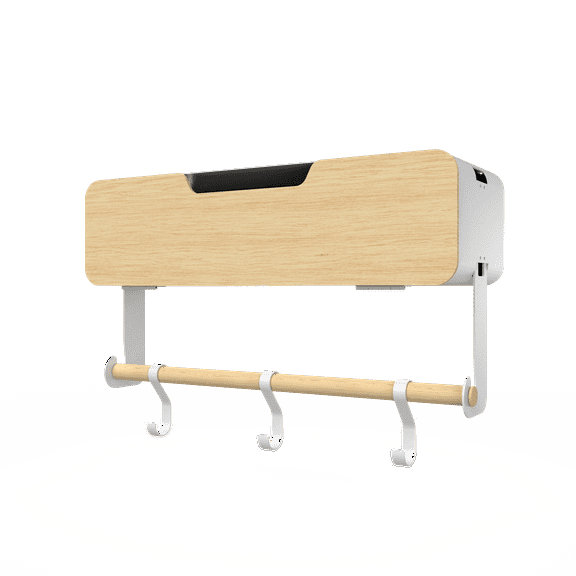 BLACK+DECKER White Hanging Rack System-Shelf W/ Door (BDSTKT282WH)