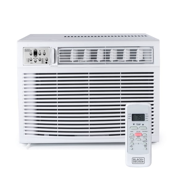 BLACK+DECKER Window Air Conditioner 18000 BTU, Cools Up to 1000 Sq. Ft., Remote Control, 3 Cooling Speeds and Fan Only, BD18WT6