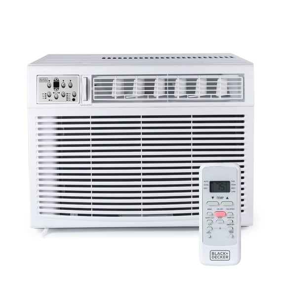 BLACK+DECKER Window Air Conditioner 18000 BTU, Cools Up to 1000 Sq. Ft., Remote Control, 3 Cooling Speeds and Fan Only, BD18WT6