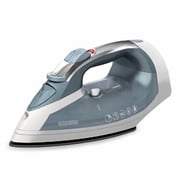 BLACK+DECKER Xpress Steam Cord Reel Iron with Nonstick Soleplate, Blue, ICR16X