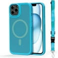 thumbnail image 1 of BLACK+DECKER for iPhone 14 Cases, Compatible with MagSafe, Shockproof Military-Grade Protection, Magnetic Phone Case for iPhone 14 Pro Max, Blue [Changeable Buttons, Lanyard], 1 of 10
