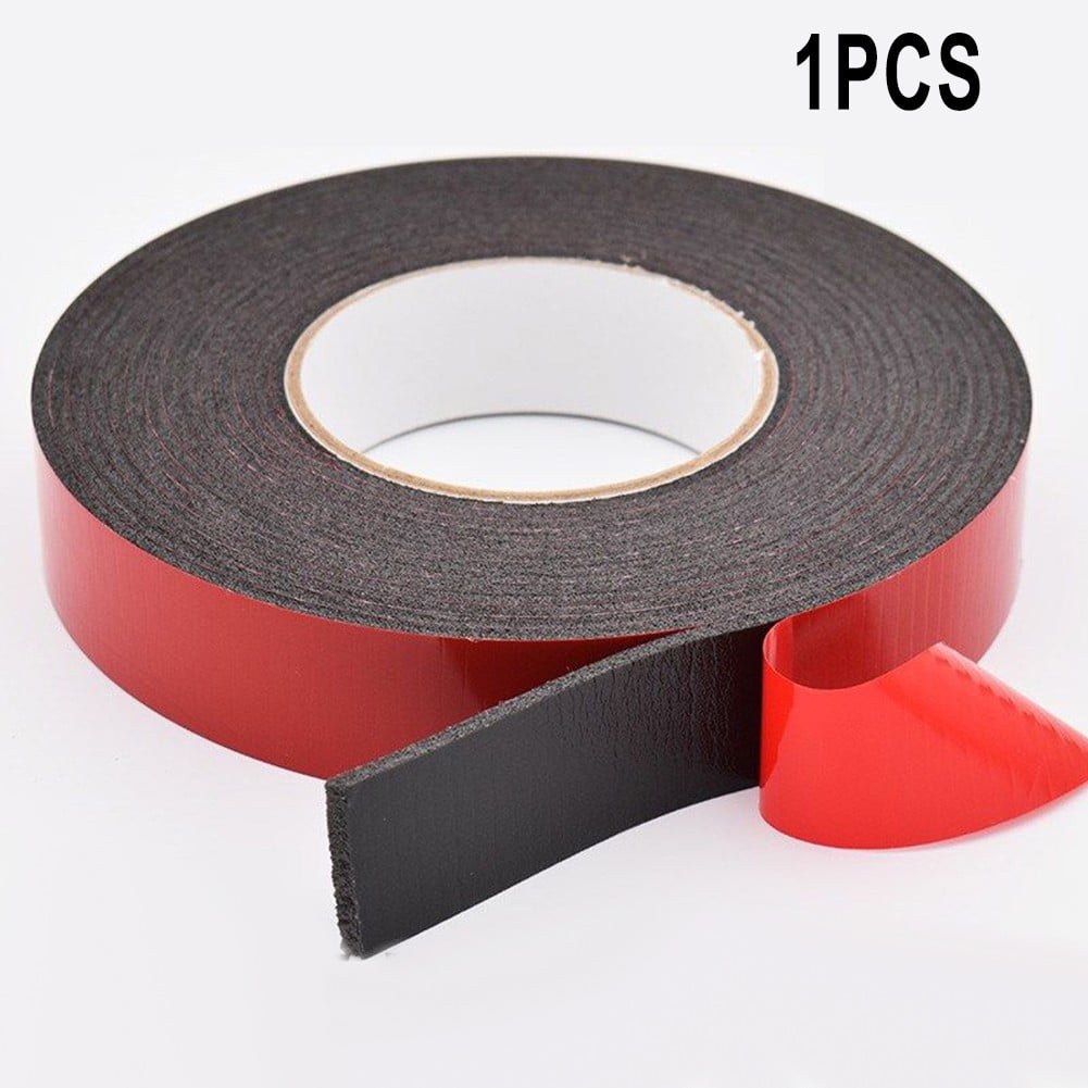 LLPT Double Sided Tape Mounting Tape 2 x 18 ft Heavy Duty Waterproof Black Foam Tape for Home Office Automotive Decorations MOUNTINGS (G595250mm)
