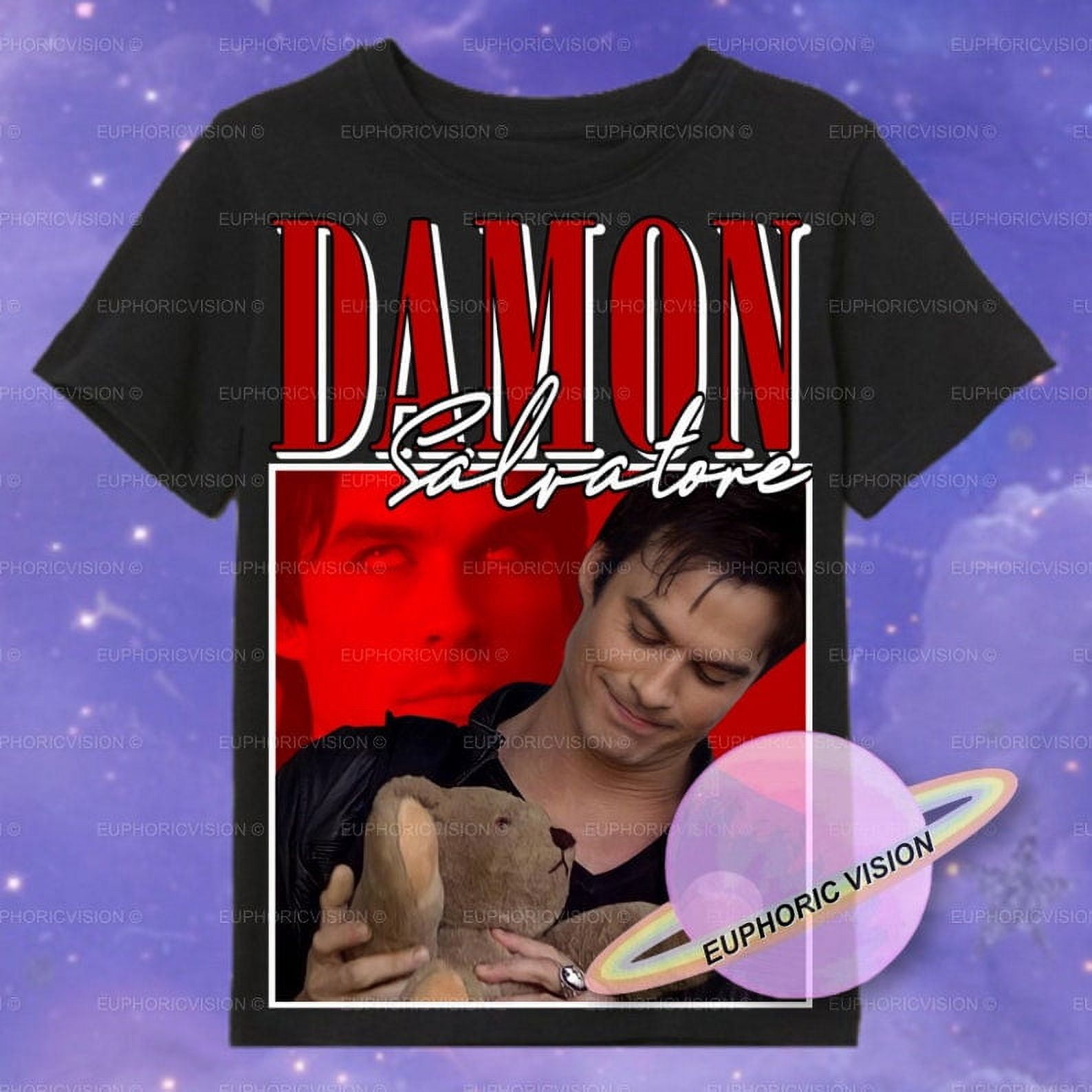 [BLACK] Damon Salvatore TVD 90’s Vintage Tee
