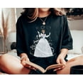 [BLACK] Disney Cinderella Cinderella Ball Gown Transformation Shirt