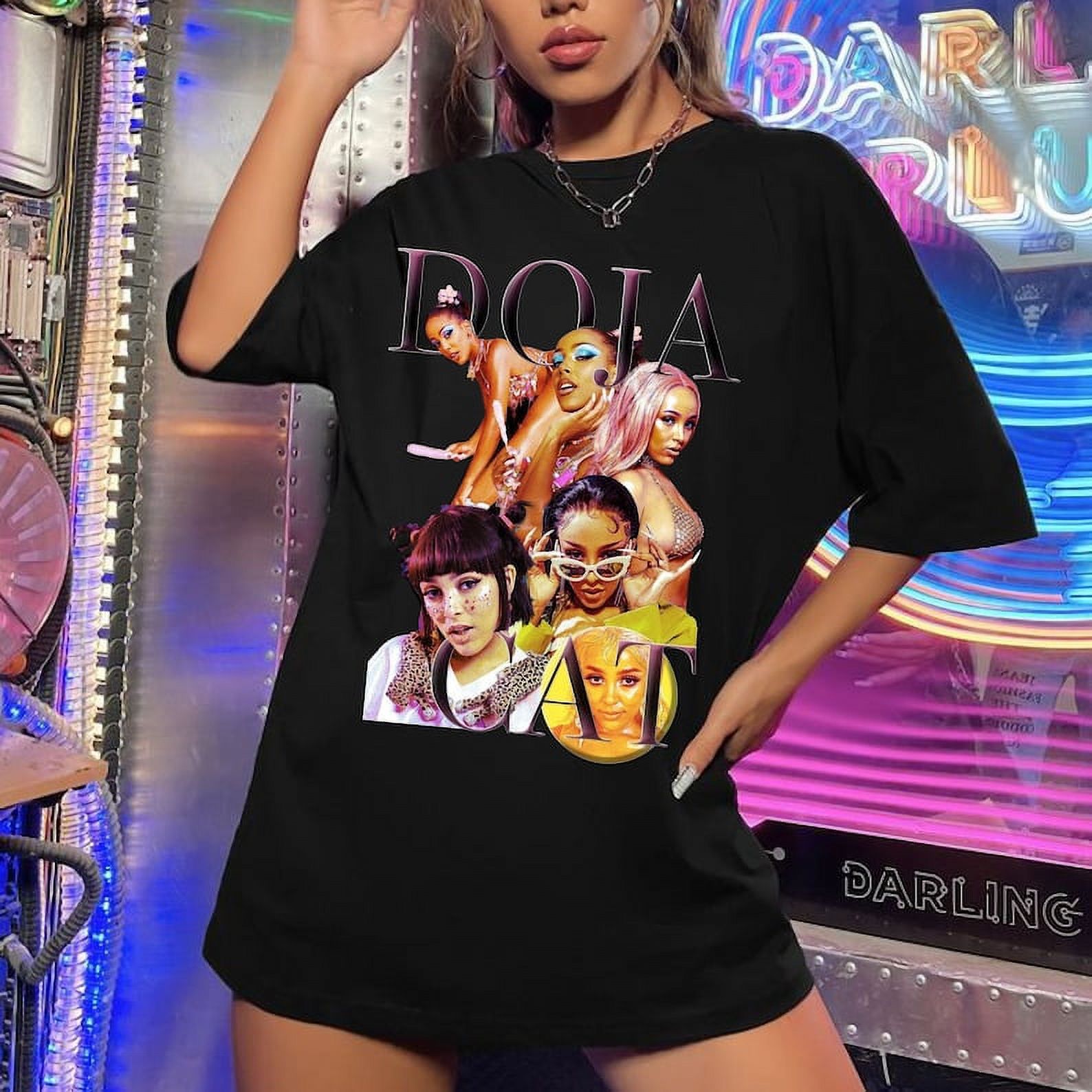 [BLACK] Doja cat T Shirt Design Instant Download, Retro, 90s Vintage ...