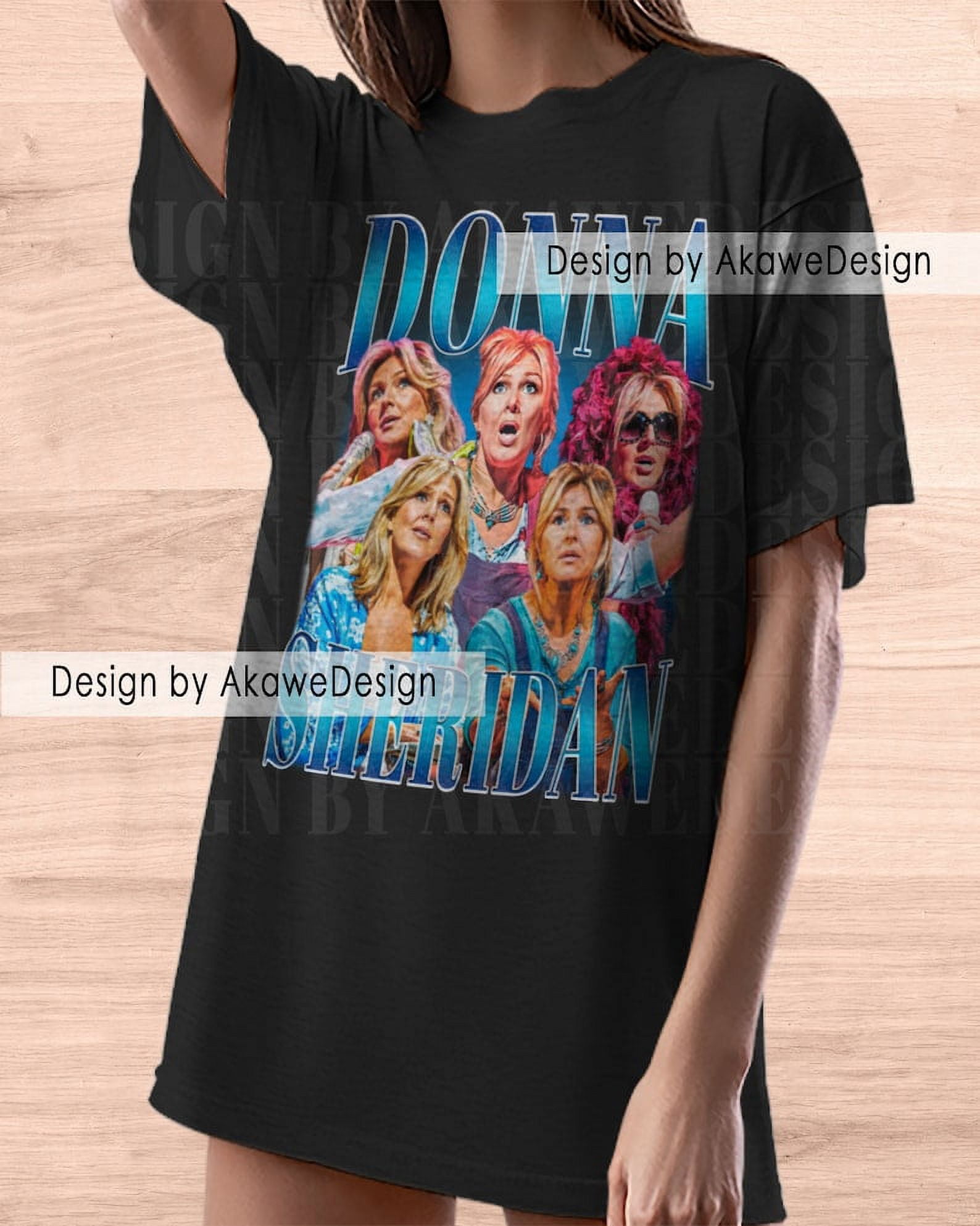 [BLACK] Donna Sheridan Shirt Style Fans Gift Shirt