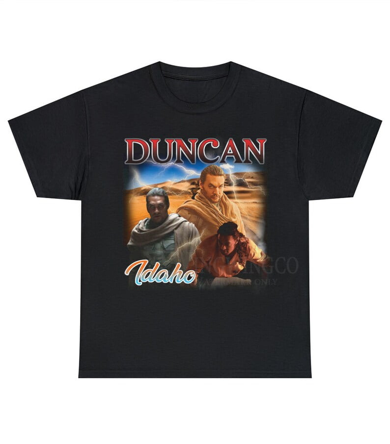 [BLACK] Duncan Idaho Dune 2021 Vintage Bootleg Tee
