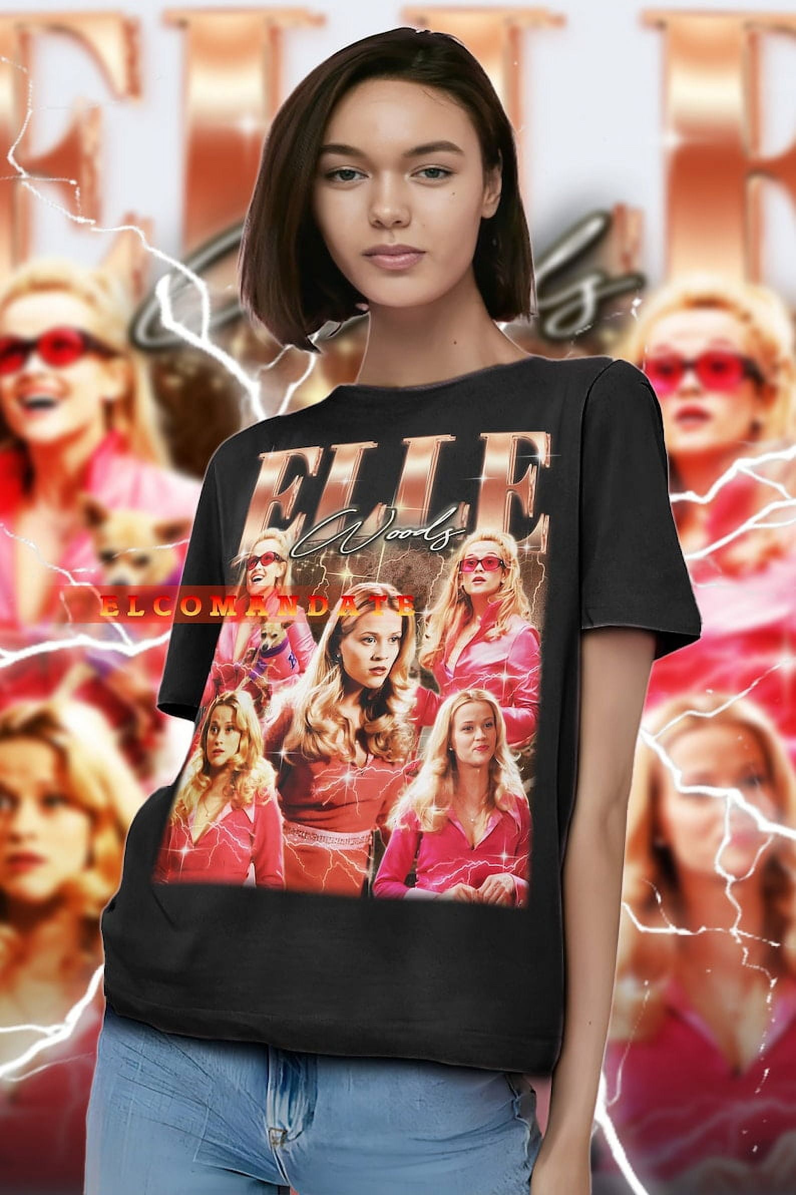 [BLACK] ELLE WOODS Vintage Shirt