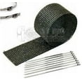 thumbnail image 1 of Dart 1" x 25' Protection Header Exhaust Heat Wrap Black with 8 Steel Ties, 1 of 1