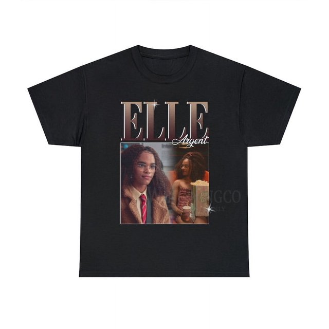 [BLACK] Elle Argent Heartstopper Vintage Bootleg Tee