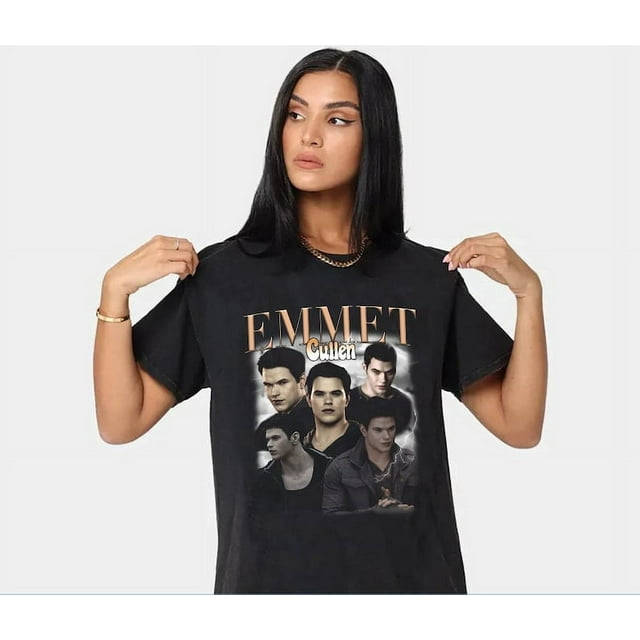[BLACK] Emmett Vintage 90's Tee, Kellan Lutz Fan Made Tee, The Original