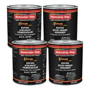 BLACK Epoxy Primer / Sealer 2.1 VOC GALLON KIT - Anti-Corrosive DTM Direct to Metal Fast Dry Primer
